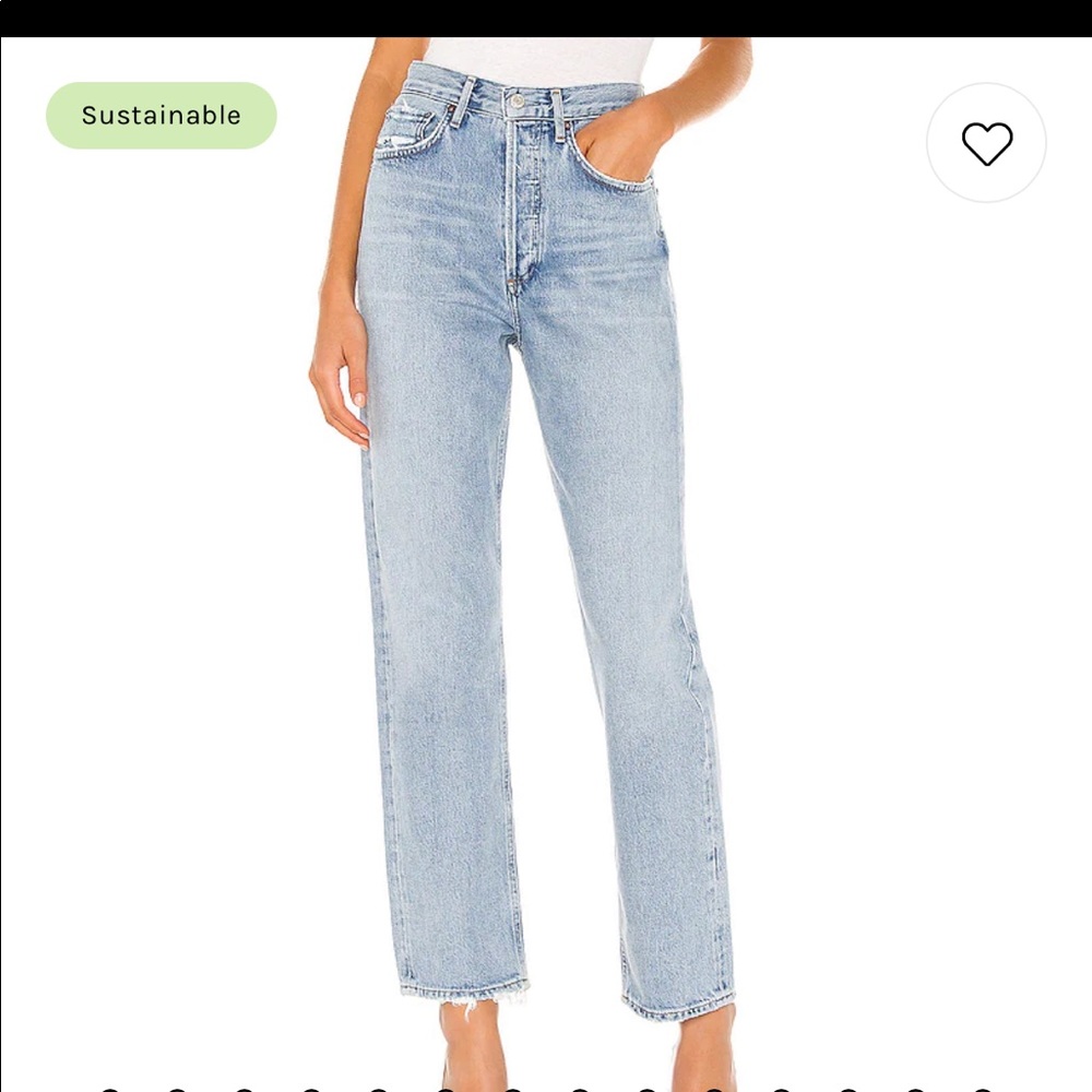 Agolde 90’s jeans in Snapshot sz 24